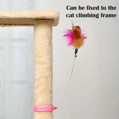 Silicone Neck Cat Teaser Toy