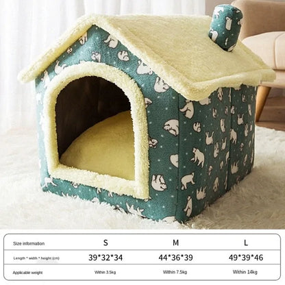 Foldable Deep Sleep Pet House